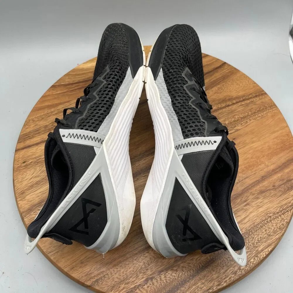 Nike Metcon 6 FlyEase Shoes Mens Size 15 Black White Gym Training Lifting Train